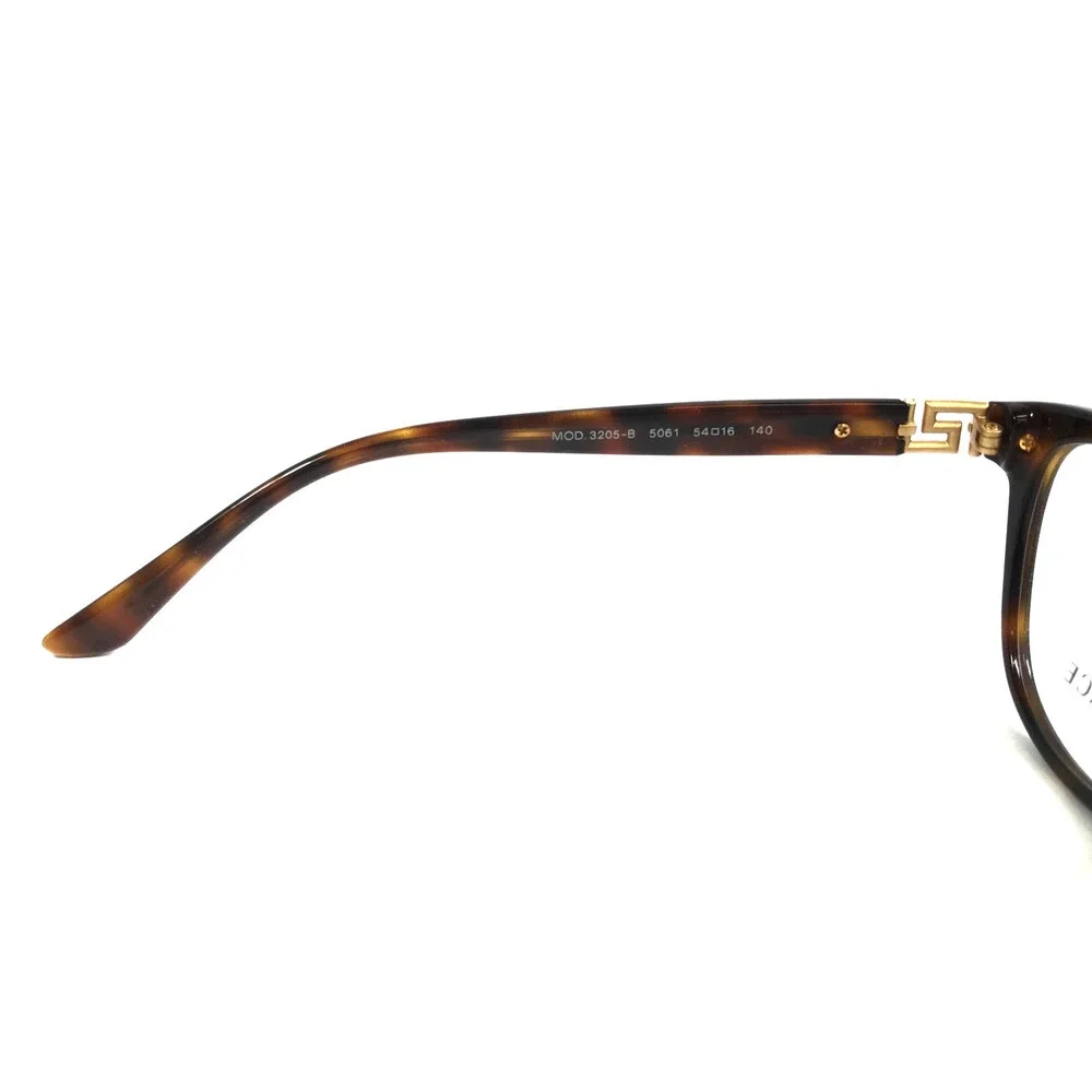 Versace Eyeglasses Frames MOD.3205-B 5061 Tortoise Cat Eye Crystals 54-16-140